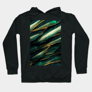 Beautiful colorful Peacock feather pattern - perfect for birdlovers #5 Hoodie